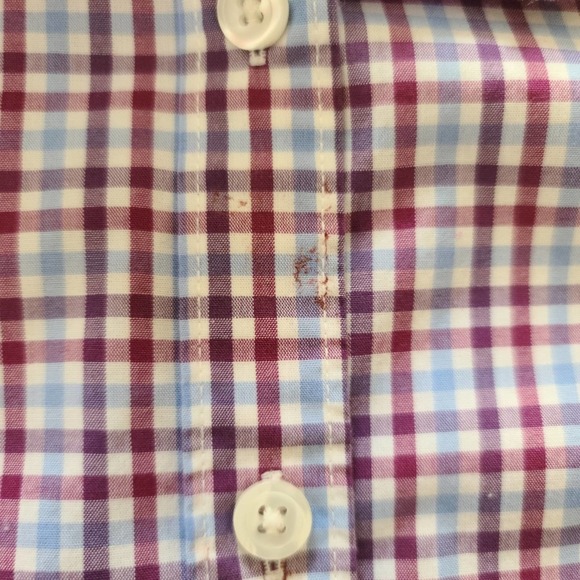 LL Bean multi-colored plaid flannel shirt - Picture 11 of 11